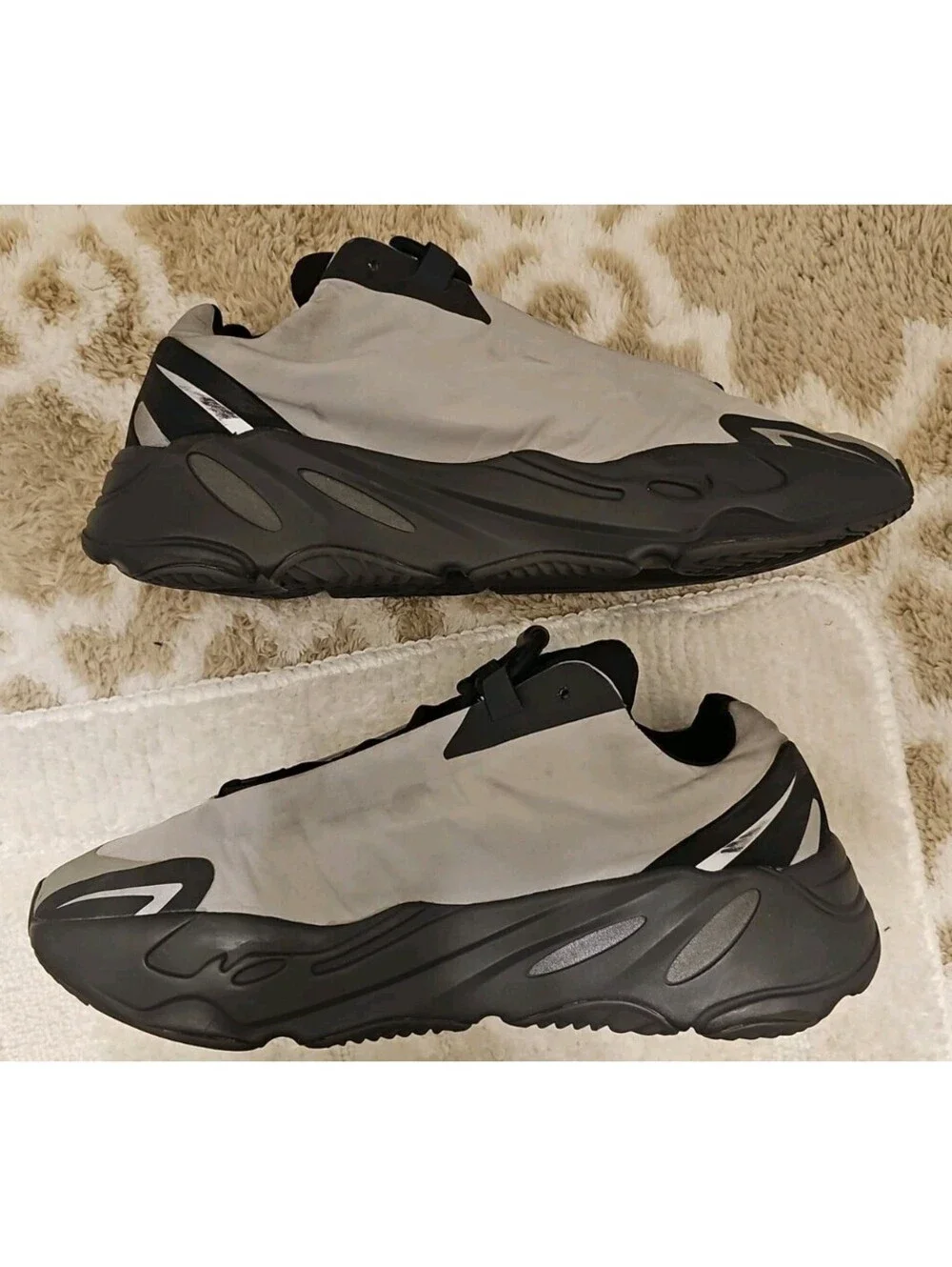 Size 10 - adidas Men's Yeezy Boost 700 MNVN Metallic
